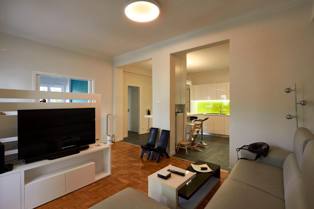Fully Renovated, Family-Friendly Apartment, Next To A Huge Green Park, In Athens Center Buitenkant foto