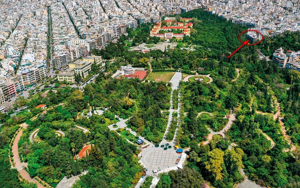 Fully Renovated, Family-Friendly Apartment, Next To A Huge Green Park, In Athens Center Buitenkant foto