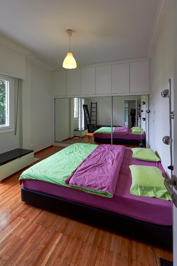 Fully Renovated, Family-Friendly Apartment, Next To A Huge Green Park, In Athens Center Buitenkant foto